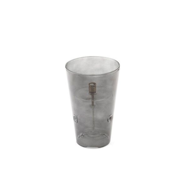 Windshelter Conical Smoked brass M olielamp