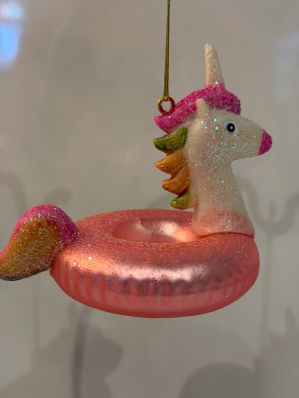 Unicorn in zwemband