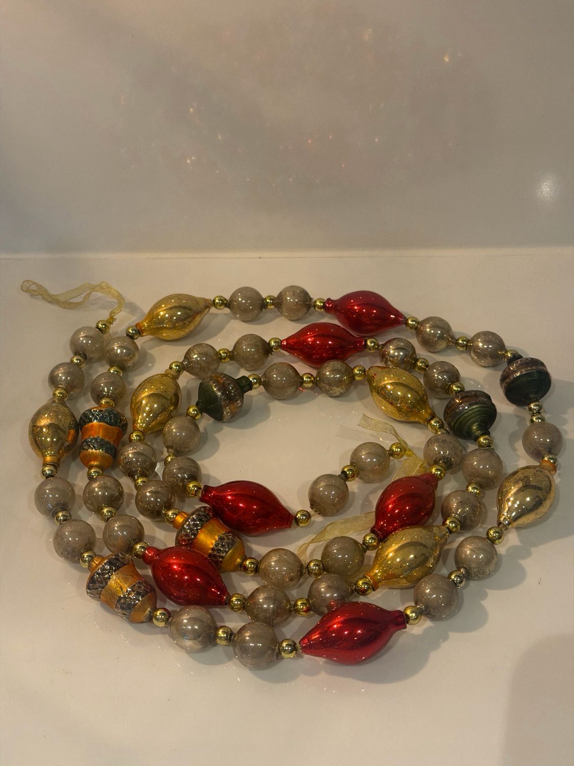 Glasketting div ornament / jr 50