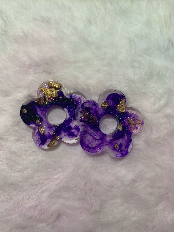 Boucles d’oreilles flower Witch