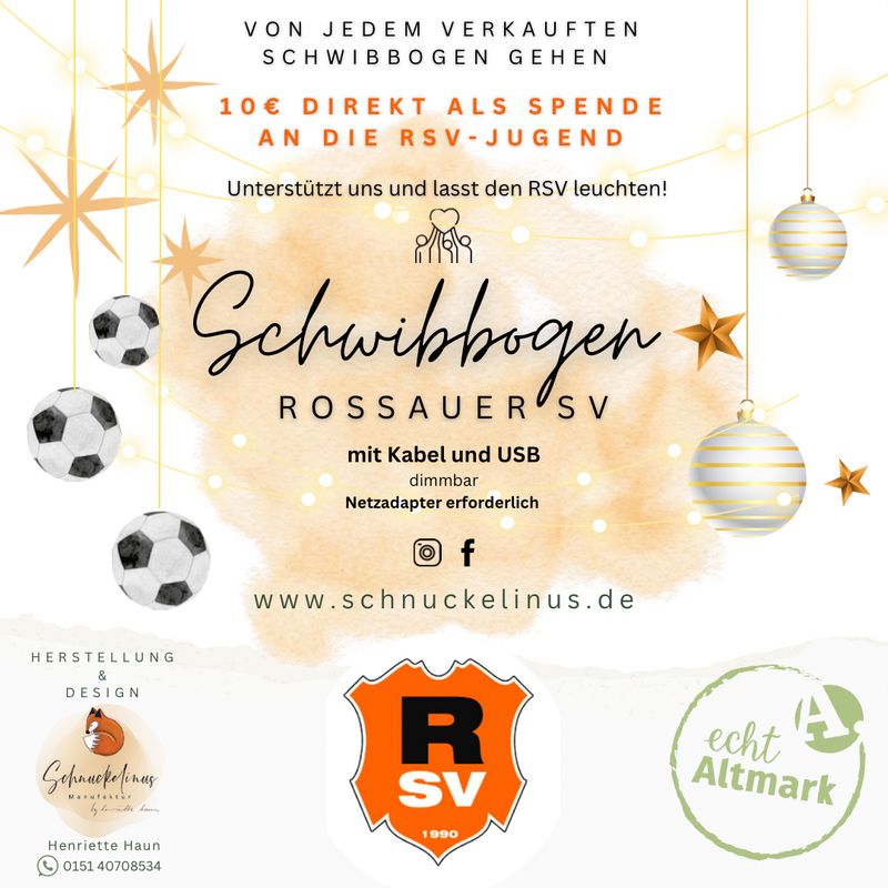 Schwibbogen "Rossauer SV"