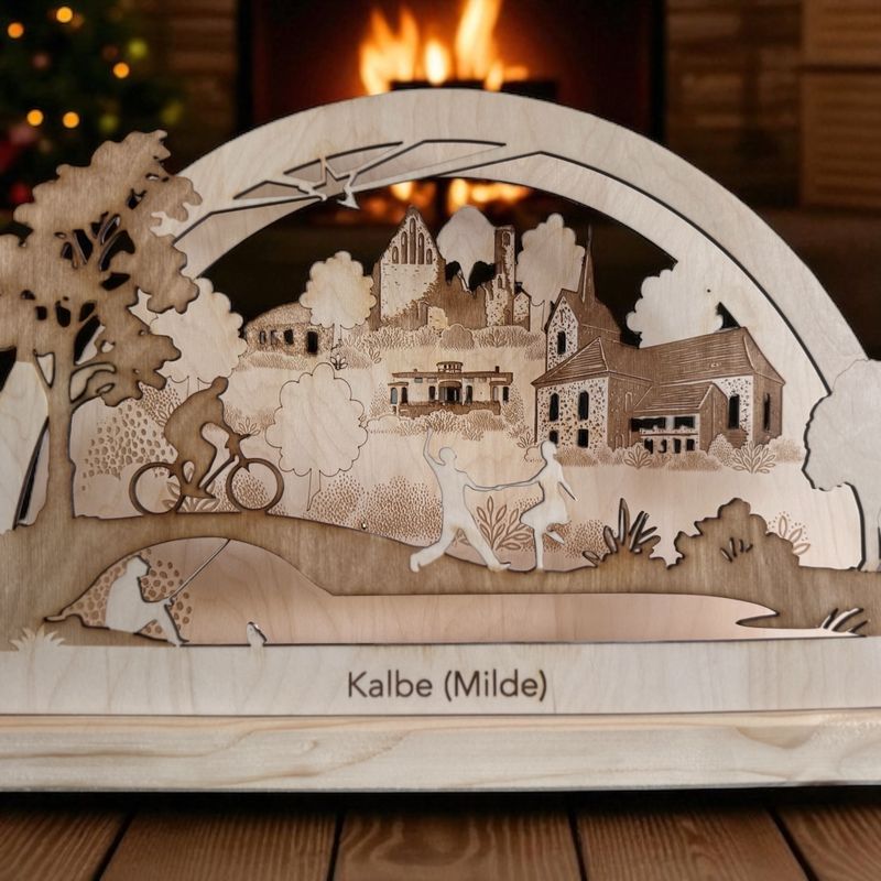 Schwibbogen "Kalbe (Milde)"