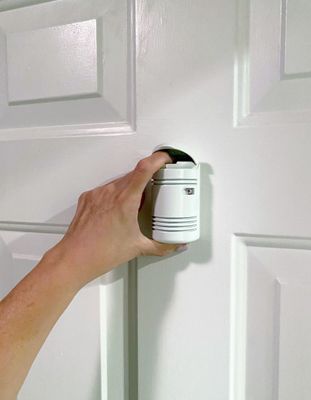 HOME DEFENDER Door-Mounted Pepper Spray System Package
