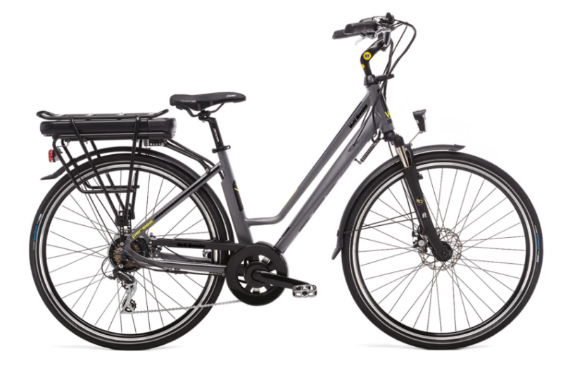 City E-bike World dimension bike Perses lady - Grigio scuro opaco City E-bike World dimension bike Perses lady - Grigio scuro opaco