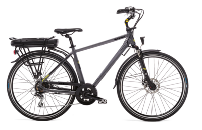 City E-bike World dimension bike Perses man - Grigio scuro opaco City E-bike World dimension bike Perses man - Grigio scuro opaco
