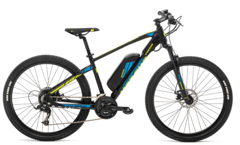E- Mountain bike World dimension bike Versus - Nero/blu/lime E- Mountain bike World dimension bike Versus - Nero/blu/lime
