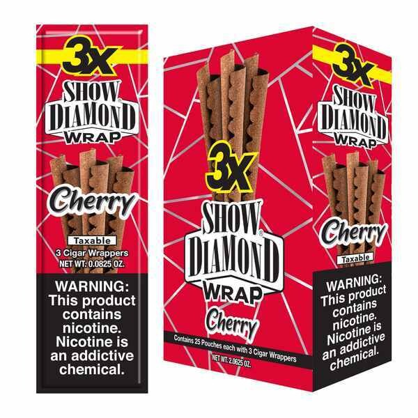 3x Show Diamond Cherry