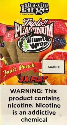 Flat Platinum 3X Fruit Punch