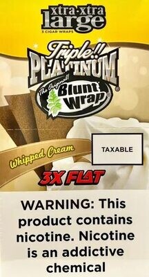 Flat Platinum 3X Whipped Cream