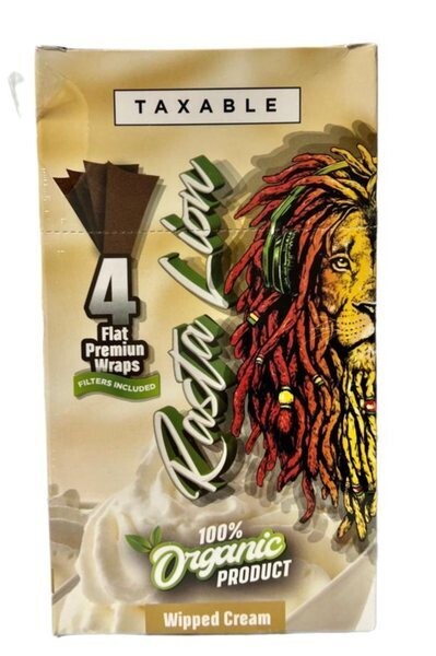 Flat Rasta Lion Org Wipped Cream