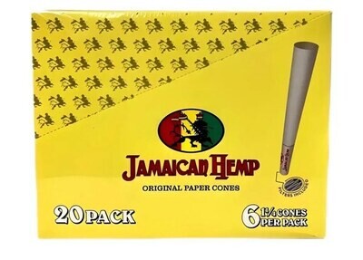 Jamaican Hemp Org Cono 20pk