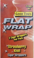 Flat Wrap Straw Kiwi