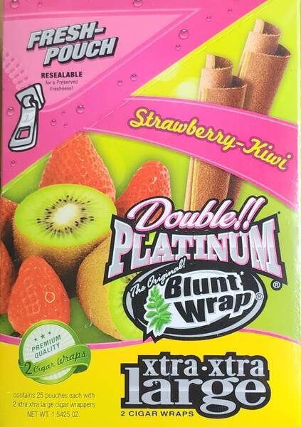 XXL Platinium Straw Kiwi