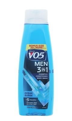 VO5 Men 3 en 1 Ocean Surge 12pc