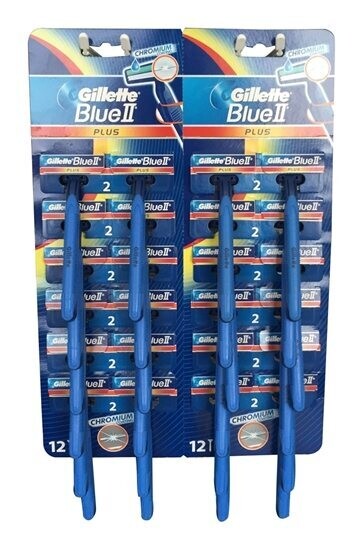 Gillete Blue II Razor 96pc