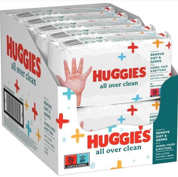 Huggies All Over Clean 10-56