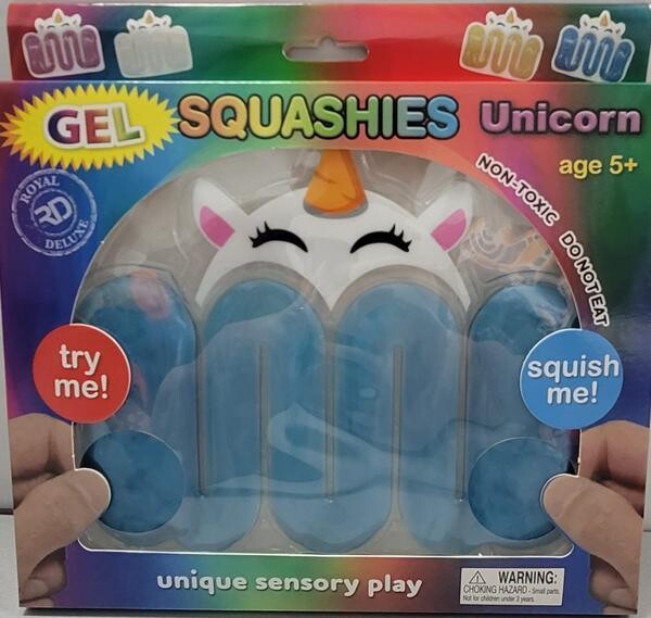 Glitter Squashies Unicorn