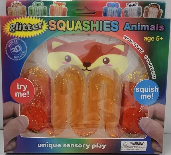 Glitter Squashies Animals