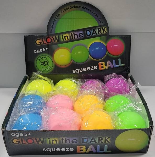 Glow In The Dark Squeeze Ball