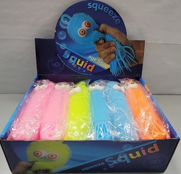 Squid Design Squeeze Toy