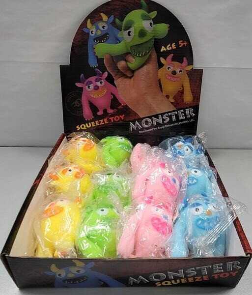 Horned Monster Squeeze Toy