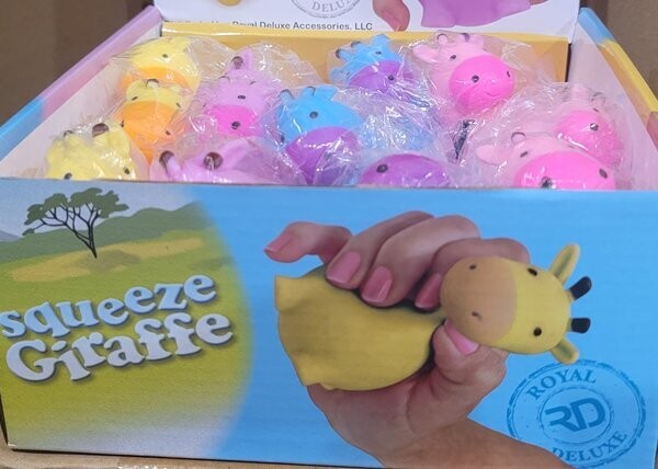 Squeeze Giraffe Toy