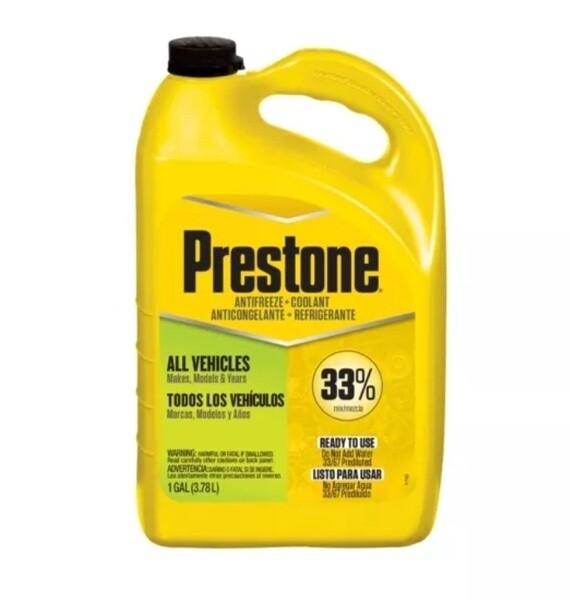 Prestone Coolant (Green) 1-6Gal