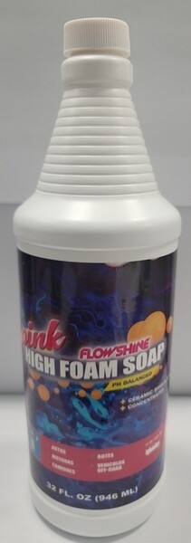 High Foam Soap Pink 6-32oz