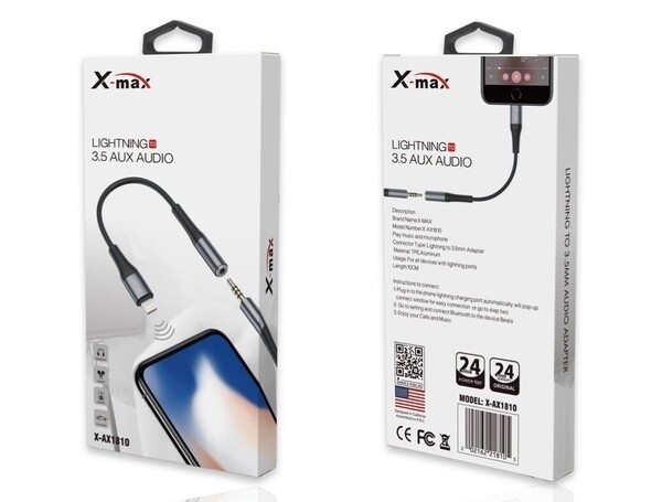 X-max Aux Iphone 10pc