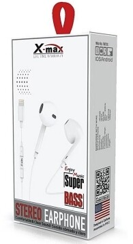 X-max Earphone Iphone 10pc