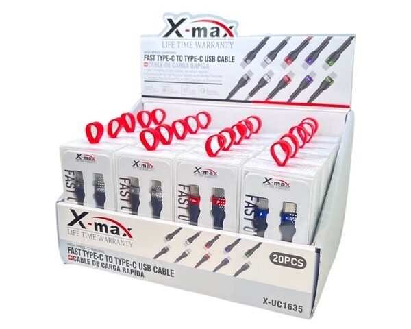 X-max Type C to Type C USB 10pc