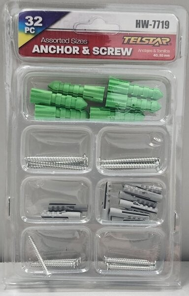 Anclajes y Tornillos 1.2&quot;