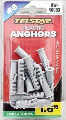 Anclaje de Plastico 1.6&quot;
