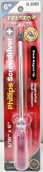 Destornillador Phillips 6&quot;