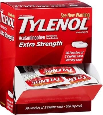 Tylenol Extra Strength 50/2
