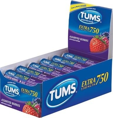 Tums Assorted Berries Rolls 12/1