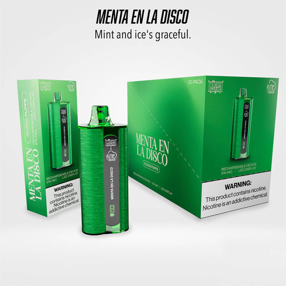 Nicky Jam Menta En La Disco 10pc
