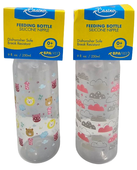 Bot de Bebe Diseno Transp 12-9oz