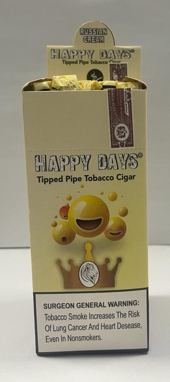 Happy Days Tobacco Russian Cream 25cig