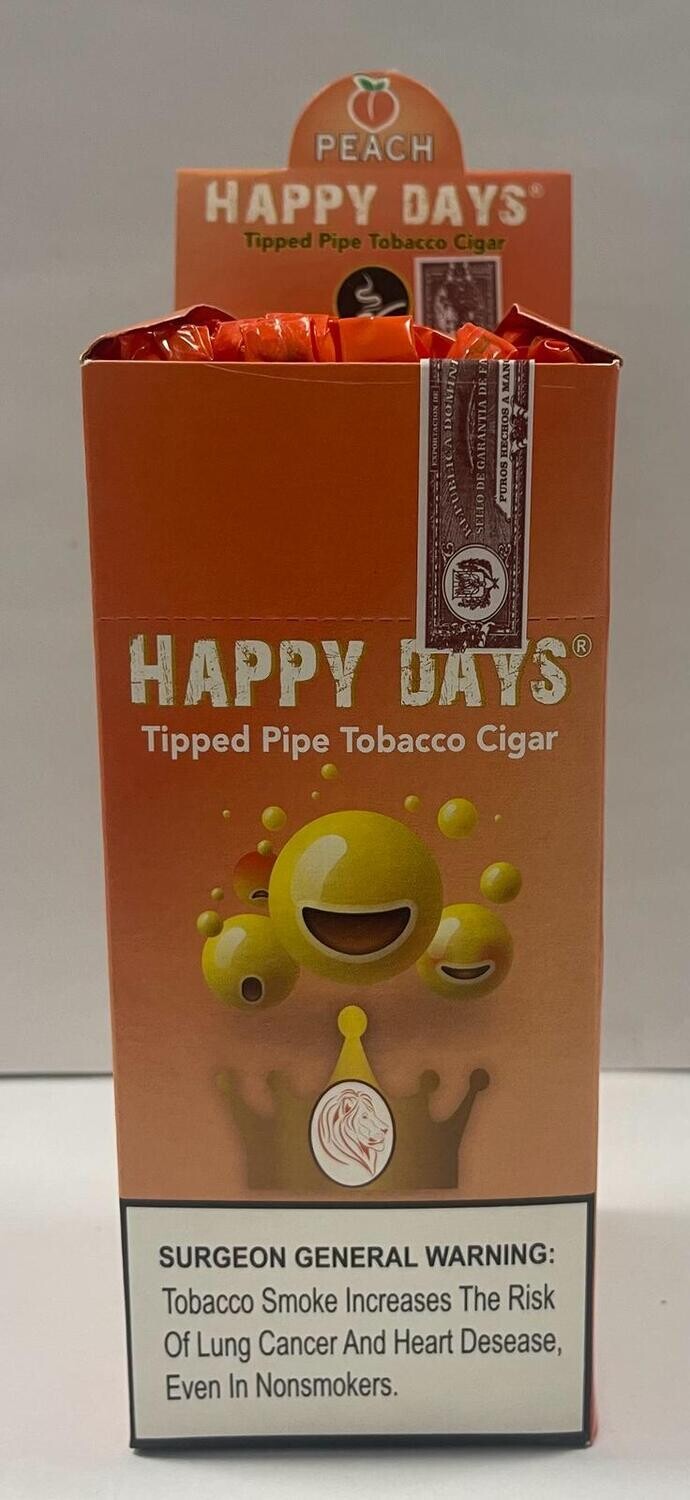 Happy Days Tobacco Peach 25cig