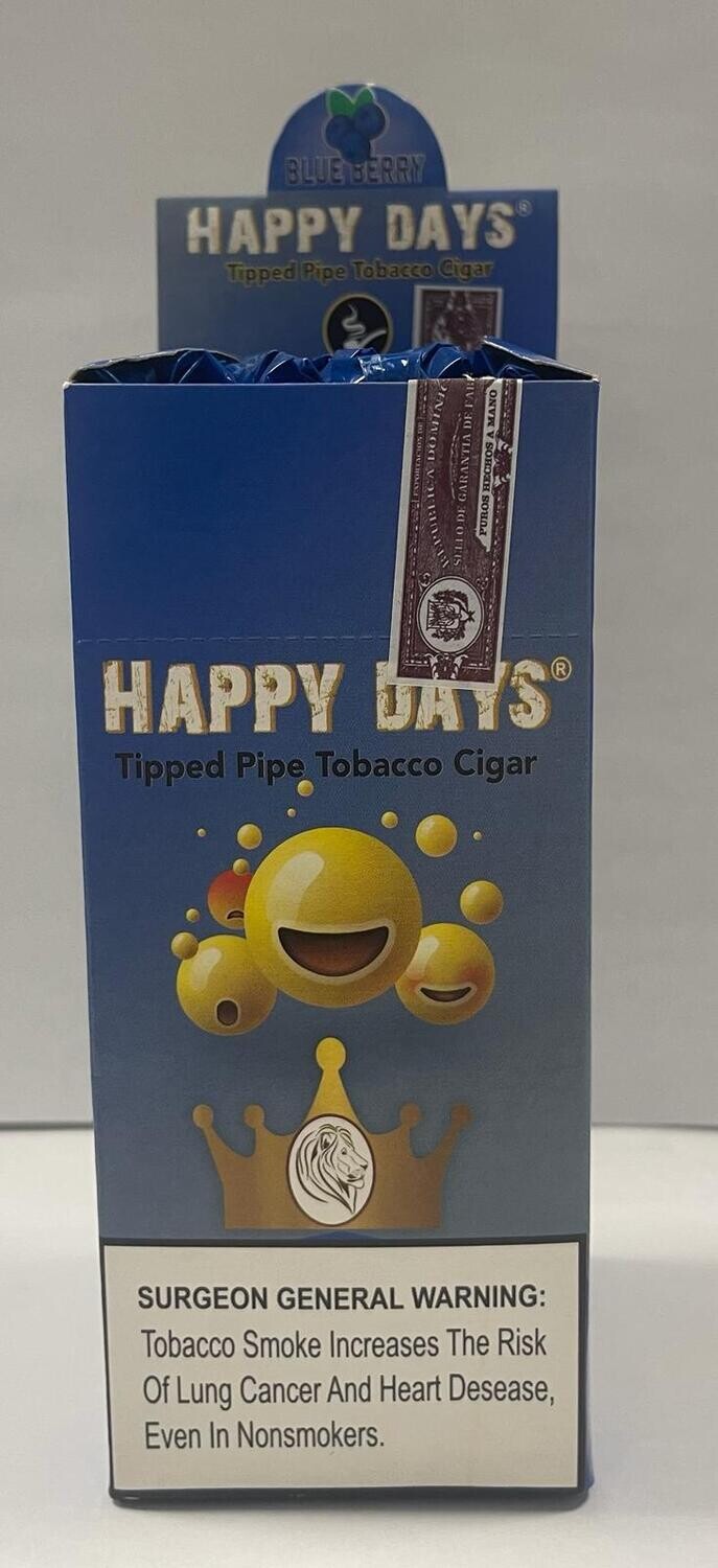 Happy Days Tobacco Blue Berry 25cig