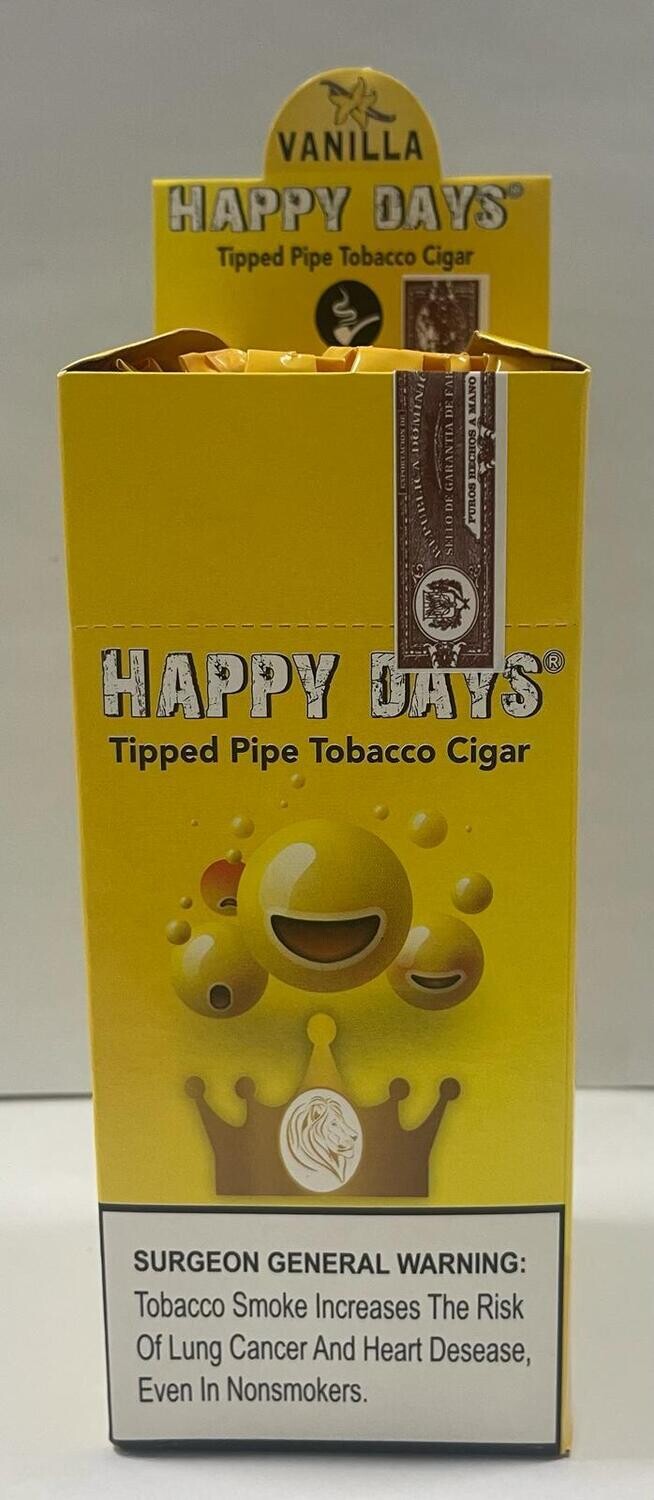 Happy Days Tobacco Vanilla 25cig