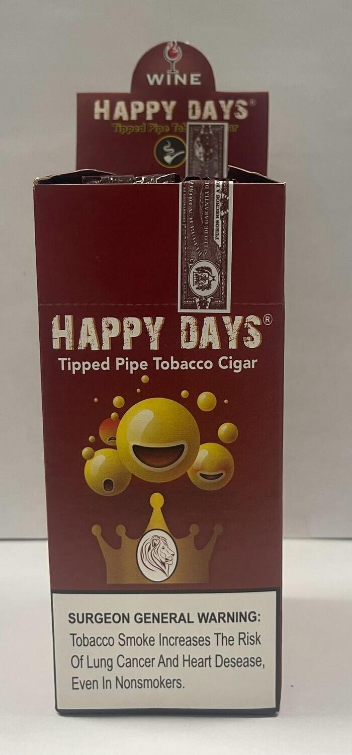 Happy Days Tobacco Wine 25cig