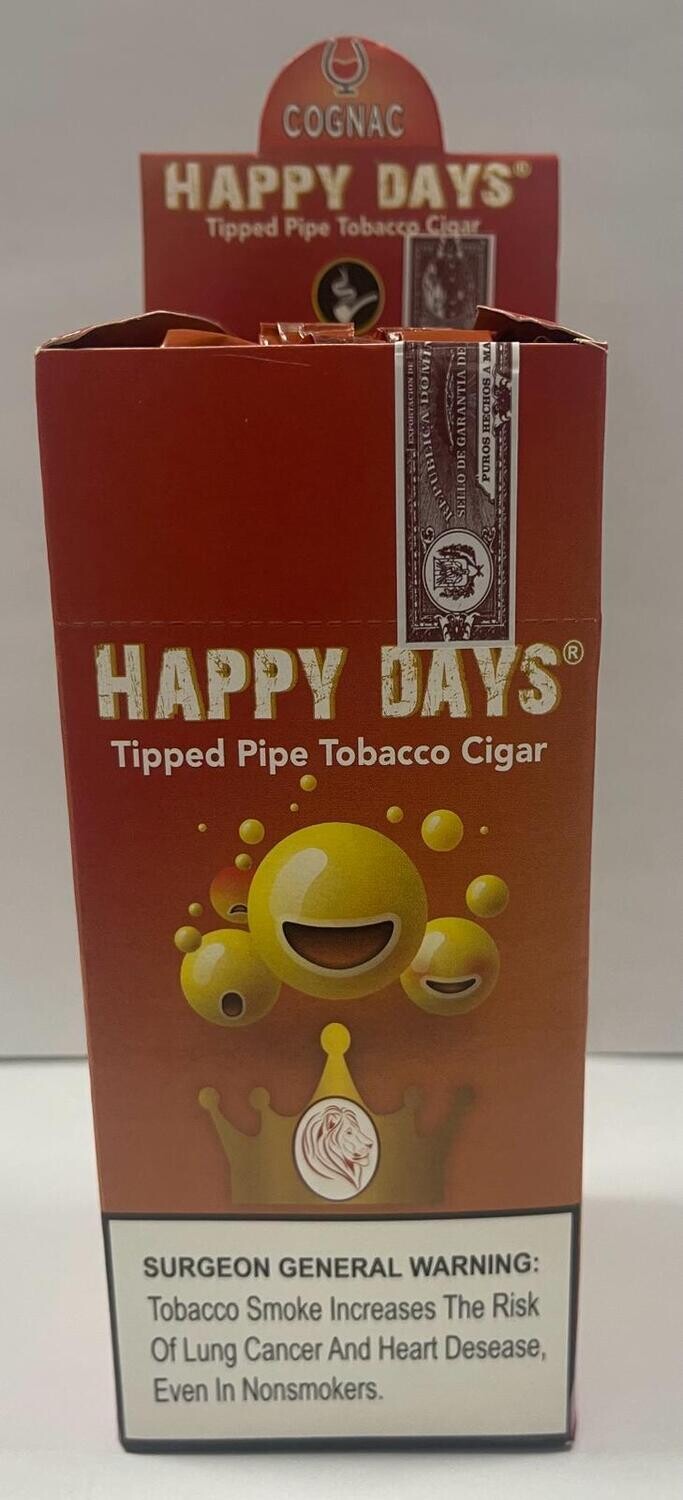 Happy Days Tobacco Cognac 25cig