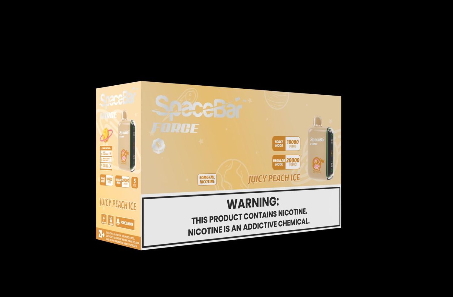 SpaceB Force Juicy Peach Ice