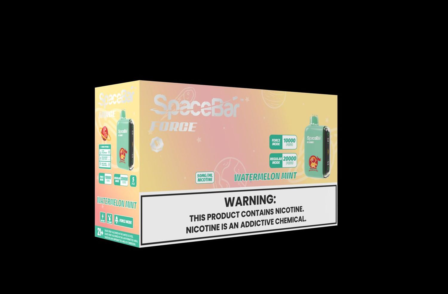 SpaceB Force Waterm Mint