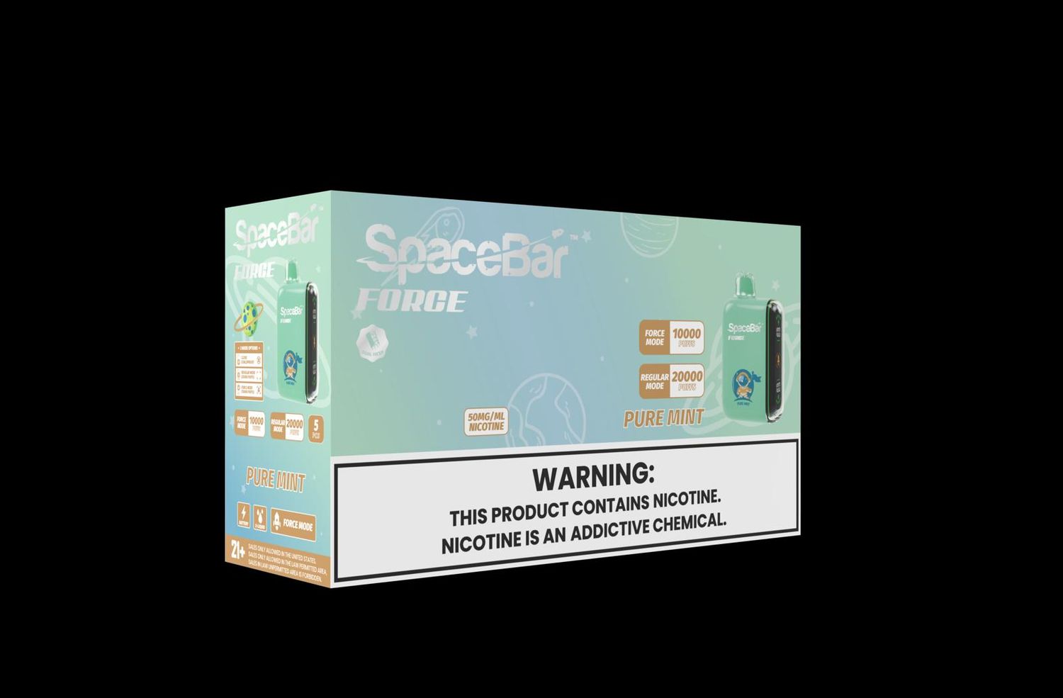 SpaceB Force Pure Mint