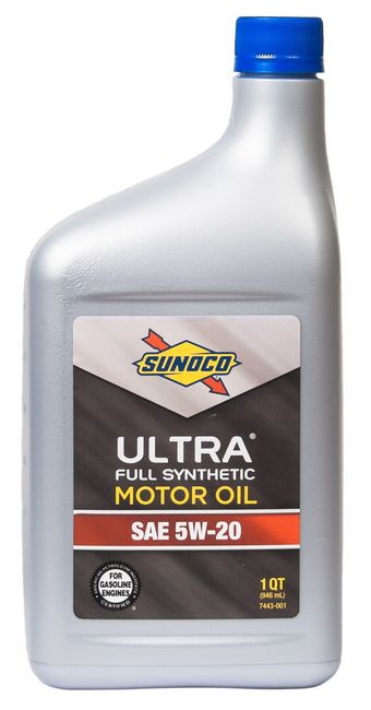Sunoco Ultra Full Synthetic 5W-20 12X1 QT