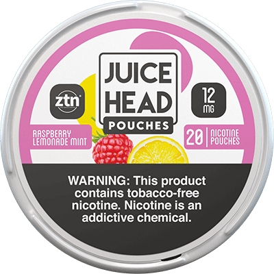 Juice Head Pouches Raspberry Lemonade Mint 5-12mg