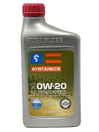 SYNTAINICS 0W20 FULL SYNTHETIC 6-1 QT